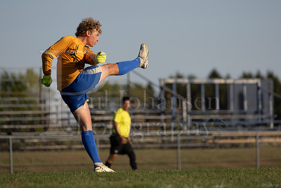 Rockford Christian Boys Varsity Soccer vs Oregon 10-2-2024-0732