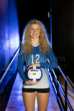 Rockford Christian Girls Varsity Volleyball Senior Banners Fall 2024-0091