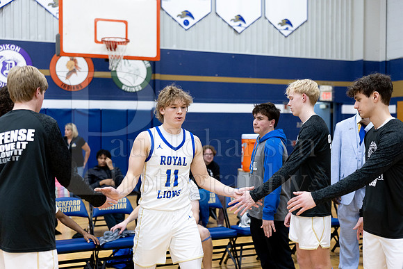 Rockford Christian Boys Varsity Basketball vs Lutheran 1-13-2025-1058