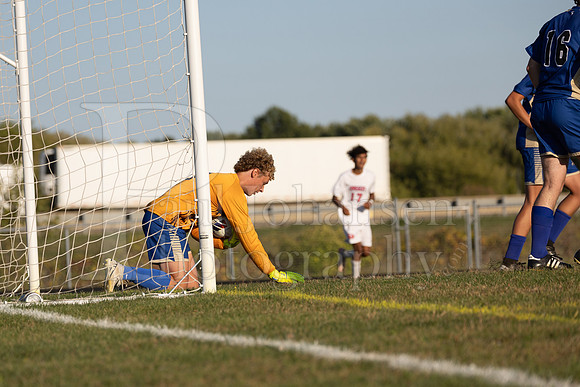 Rockford Christian Boys Varsity Soccer vs Oregon 10-2-2024-0711