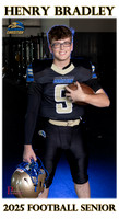 RC Fall Senior Banner Football Henry Bradley