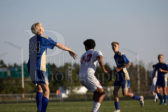 Rockford Christian Boys Varsity Soccer vs Oregon 10-2-2024-0874