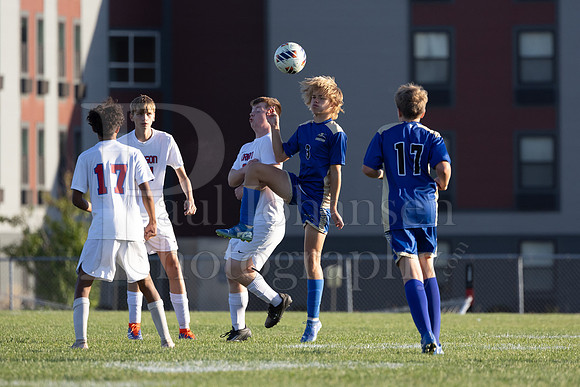 Rockford Christian Boys Varsity Soccer vs Oregon 10-2-2024-0994