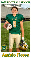 Boylan Football Senior 2025 Angelo Flores