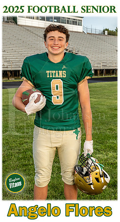 Boylan Football Senior 2025 Angelo Flores