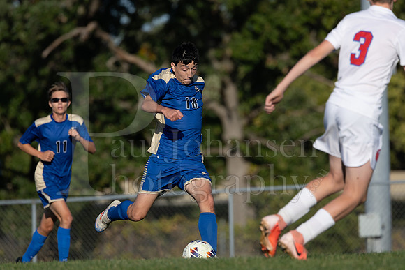 Rockford Christian Boys Varsity Soccer vs Oregon 10-2-2024-0281