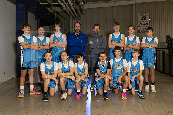 Rockford Christian MS Boys 7th Grade Basketball Winter 2024-0451