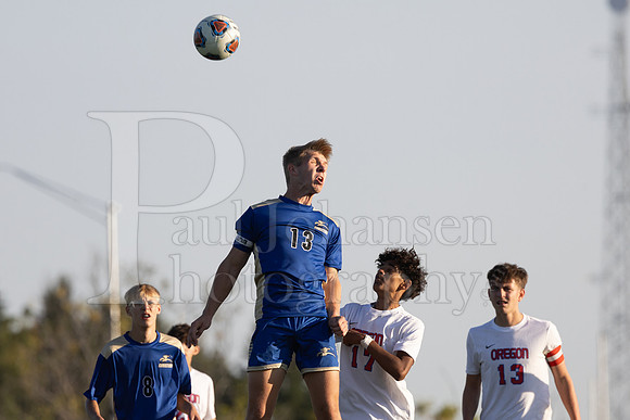 Rockford Christian Boys Varsity Soccer vs Oregon 10-2-2024-1022