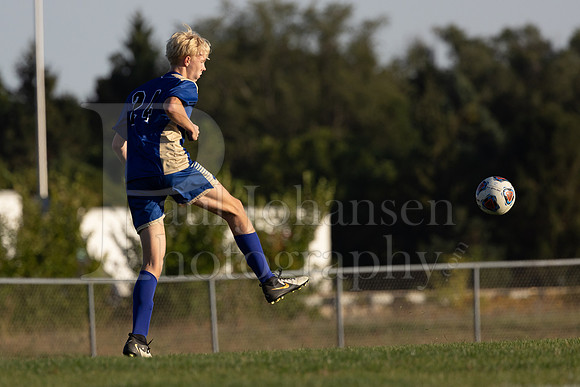 Rockford Christian Boys Varsity Soccer vs Oregon 10-2-2024-0904