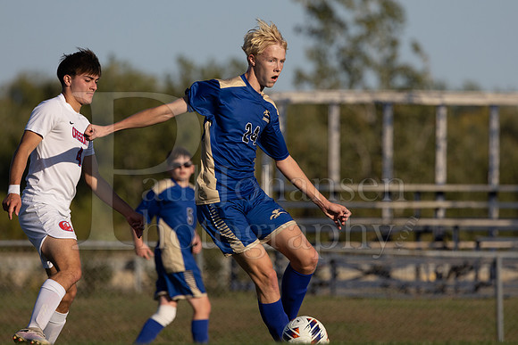 Rockford Christian Boys Varsity Soccer vs Oregon 10-2-2024-0580