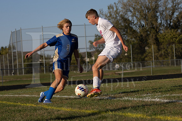 Rockford Christian Boys Varsity Soccer vs Oregon 10-2-2024-0429