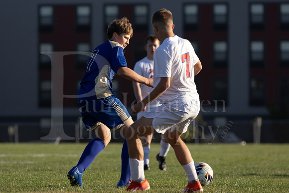 Rockford Christian Boys Varsity Soccer vs Oregon 10-2-2024-0807