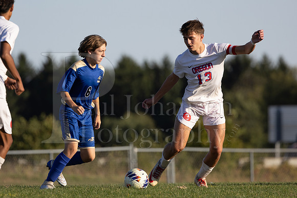 Rockford Christian Boys Varsity Soccer vs Oregon 10-2-2024-0520