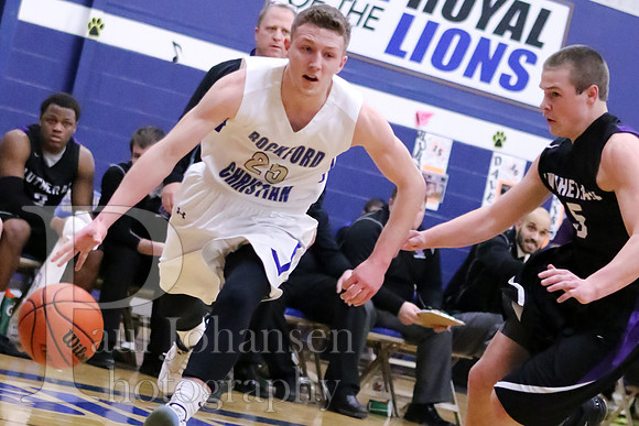 RC Boys Varsity Basketball vs Lutheran 2-24-2015-8253