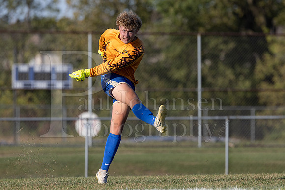 Rockford Christian Boys Varsity Soccer vs Oregon 10-2-2024-0353