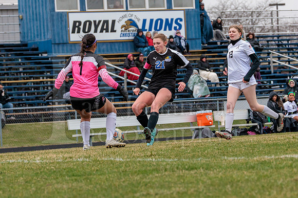 Rockford Christian Girls Varsity Soccer vs Auburn 4-1-2025-1140