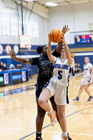 Rockford Christian Girls Varsity Basketball vs Lutheran 1-13-2025-0100