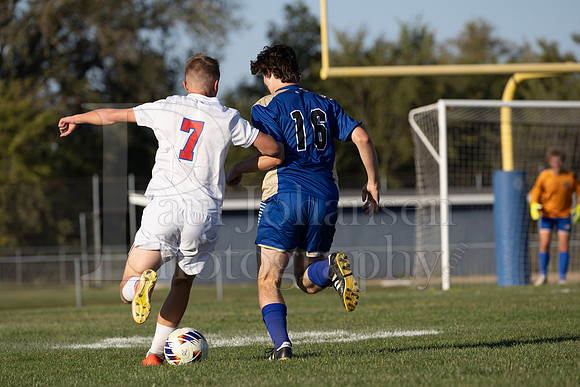 Rockford Christian Boys Varsity Soccer vs Oregon 10-2-2024-0317