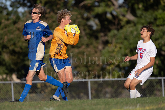 Rockford Christian Boys Varsity Soccer vs Oregon 10-2-2024-0669