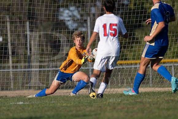 Rockford Christian Boys Varsity Soccer vs Oregon 10-2-2024-0328