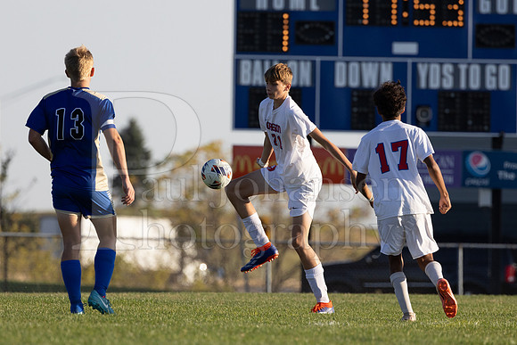 Rockford Christian Boys Varsity Soccer vs Oregon 10-2-2024-0741