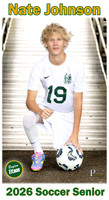 Boylan Soccer Senior 2026 Nate Johnson