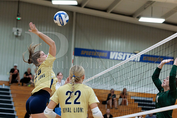 Rockford Christian Girls Varsity Volleyball vs St Edwards 8-27-2025-0500