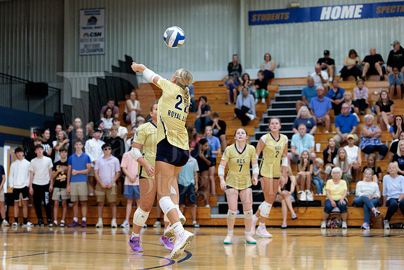 Rockford Christian Girls Varsity Volleyball vs St Edwards 8-27-2025-0537