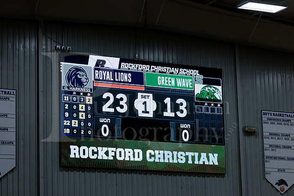Rockford Christian Girls Varsity Volleyball vs St Edwards 8-27-2025-0833