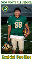 Boylan Football Senior 2026 Ezekiel Pasillas
