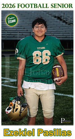 Boylan Football Senior 2026 Ezekiel Pasillas