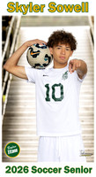 Boylan Soccer Senior 2026 Skyler Sowell