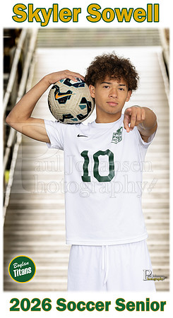 Boylan Soccer Senior 2026 Skyler Sowell