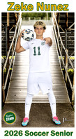 Boylan Soccer Senior 2026 Zeke Nunez