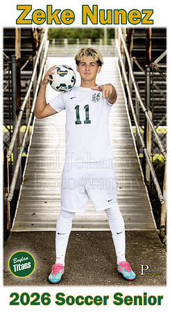 Boylan Soccer Senior 2026 Zeke Nunez