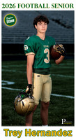 Boylan Football Senior 2026 Trey Hernandez