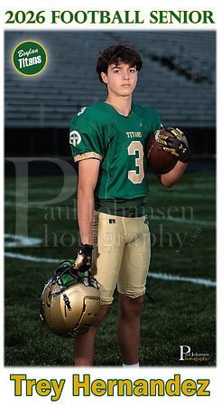 Boylan Football Senior 2026 Trey Hernandez