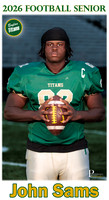 Boylan Football Senior 2026 John Sams