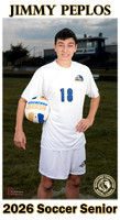 RC Fall 2025 Senior Banner Soccer Jimmy Peplos