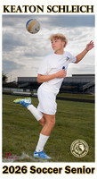 RC Fall 2025 Senior Banner Soccer Keaton Schleich