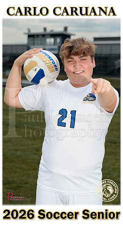 RC Fall 2025 Senior Banner Soccer Carlo Caruana