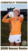 RC Fall 2025 Senior Banner Soccer Christian Thurmme