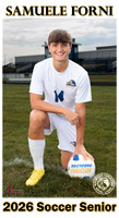 RC Fall 2025 Senior Banner Soccer Samuele Forni