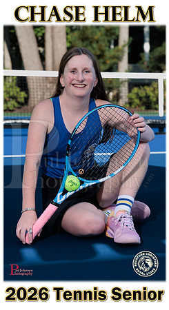 RC Fall 2025 Senior Banner Tennis Chase Helm