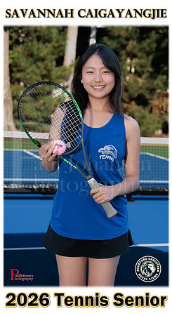 RC Fall 2025 Senior Banner Tennis Savannah Caifayangjie