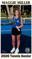 RC Fall 2025 Senior Banner Tennis Maggie Miller