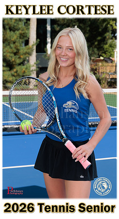RC Fall 2025 Senior Banner Tennis Keylee Cortese