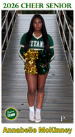 Boylan Cheer Senior Banner 2026 Annie McKinney