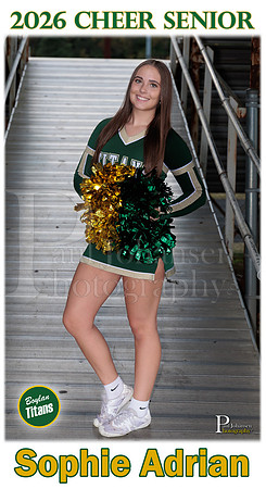 Boylan Cheer Senior Banner 2026 Sophie Adrian