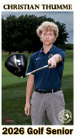 RC Fall 2025 Senior Banner Golf Christian Thumme